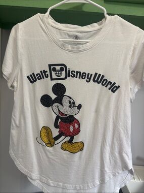 Disney Mickey Mouse embellished Walt Disney World Tee